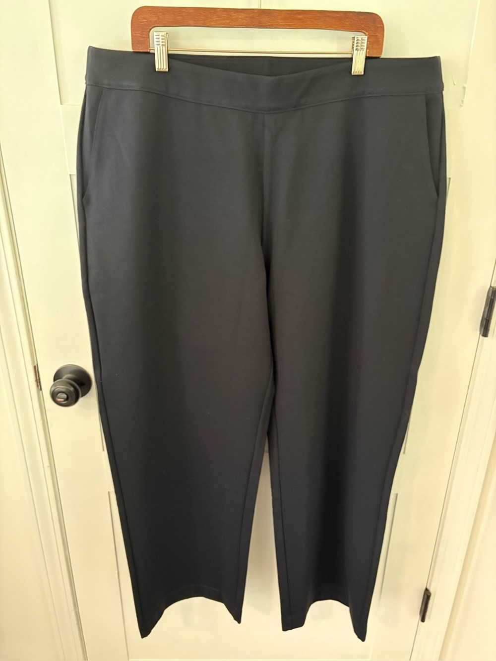 Soft Surroundings Ponte Wide Leg Timmy Control Pants. Size 2X.